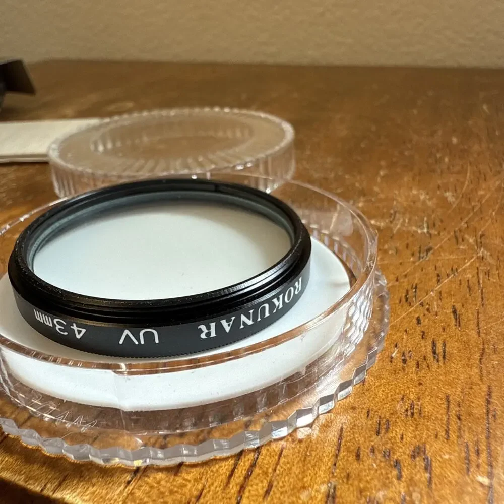 44mm UV Rokunar Coated Filter VHS Camcorder Videotape‎ Photo Accessory